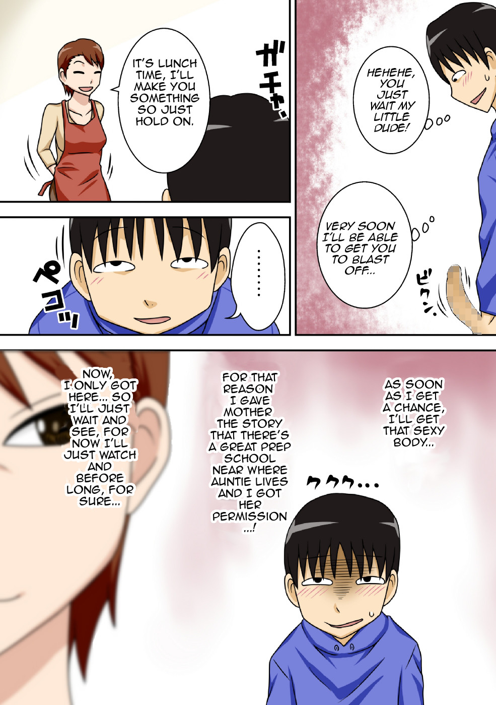 Hentai Manga Comic-Antisocial Nephew Wants To Do His Aunt-Read-6